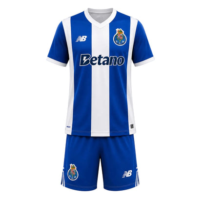 Conjunto infantil dragão PRINCIPAL 2026/27 azul y blanca