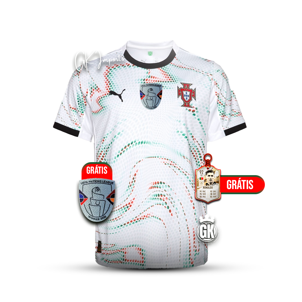 Camiseta Selección de Portugal blanca alternativa 2025