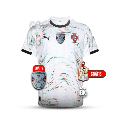 Camiseta Selección Portugal blanca alternativa 2025