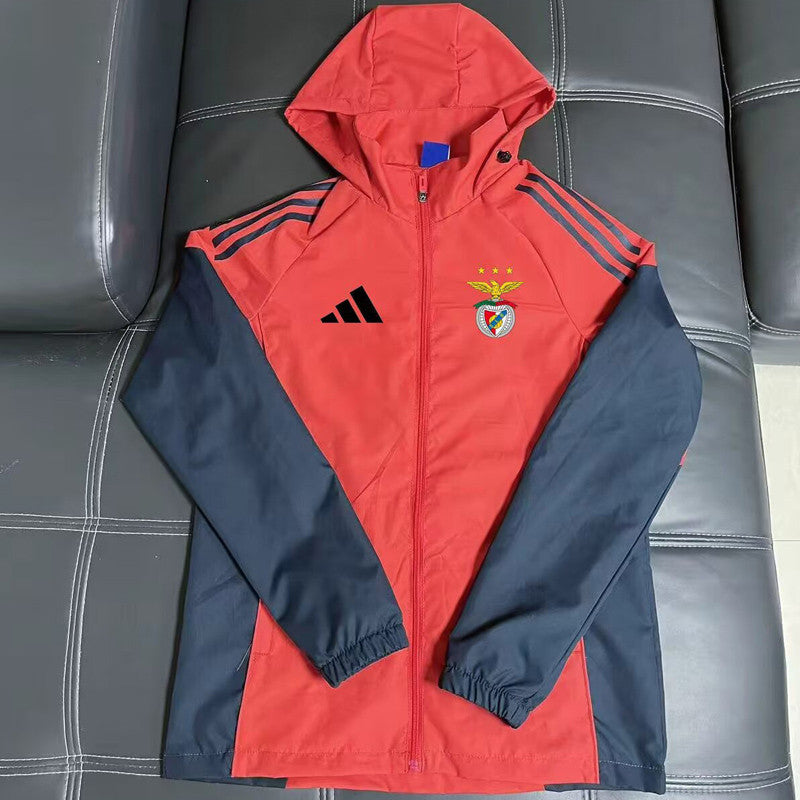 Chaqueta rojo 2025/26 cremallera completa