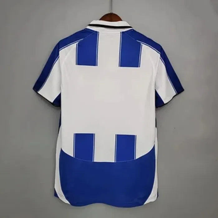 Camiseta retro 2004 - azul y blanco