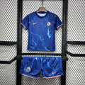 Conjunto infantil Chelsea local azul 2024/25