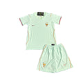 Conjunto infantil Selección Francia alternativa verde COPA DEL MUNDO 2026