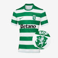 Camiseta SPECIAL EDITION principal 2025/26 verde y blanca