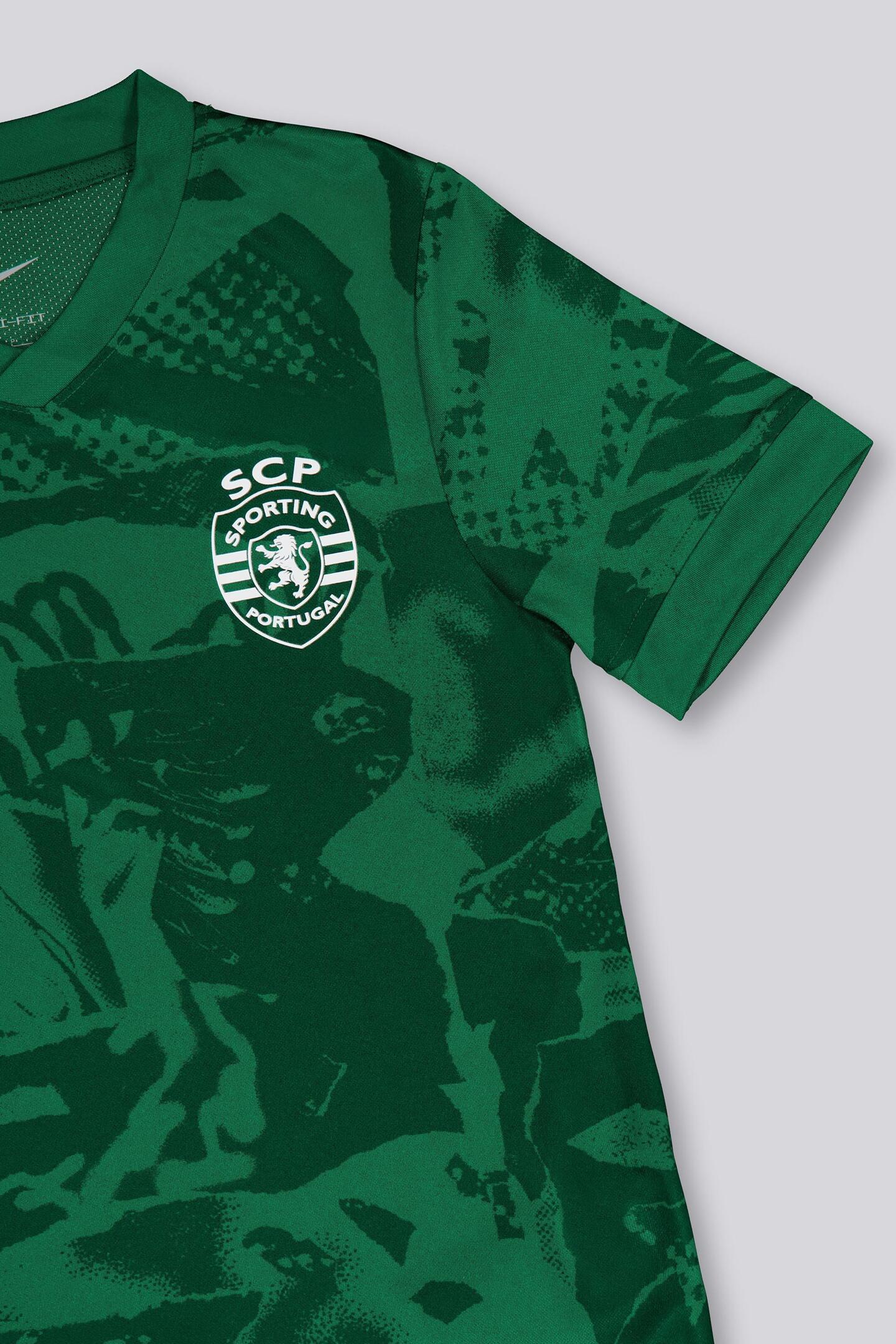 Camiseta pre-partido verde 2025/26