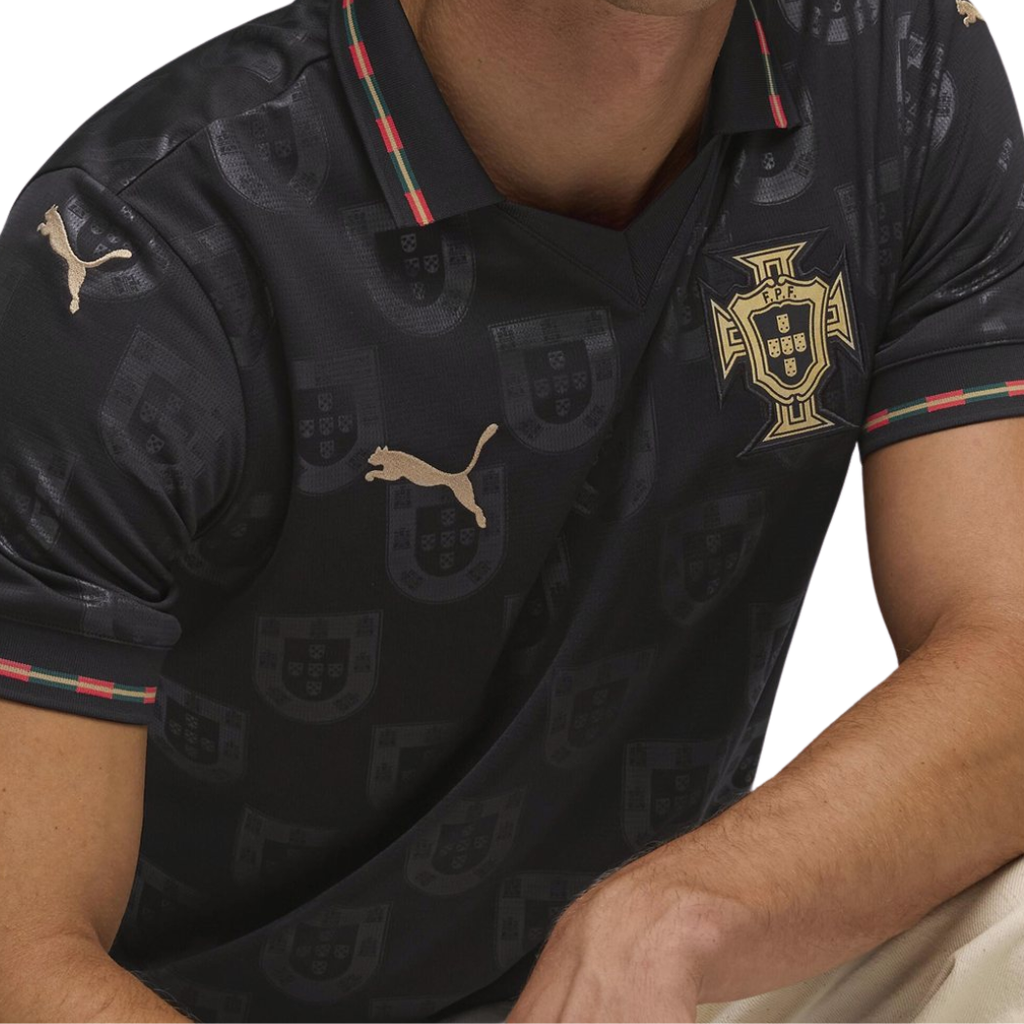 Camiseta Selección de Portugal RONALDO 7 edición especial pantera negra EUSÉBIO 2026/27 - ADEPTO