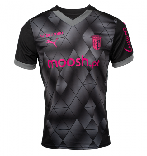 Camiseta Braga Negra Away 2024/25