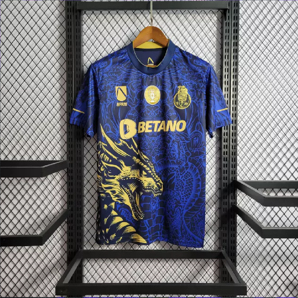 Camiseta especial azul dragón 22/23 retro