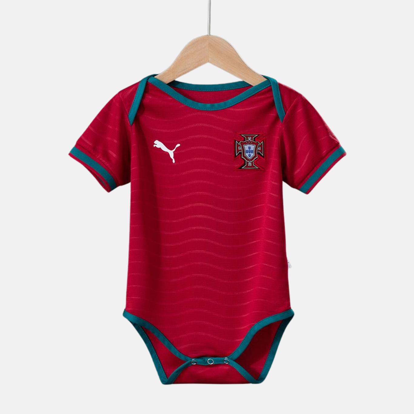 Body bebé Portugal roja  - Copa del Mundo 2026