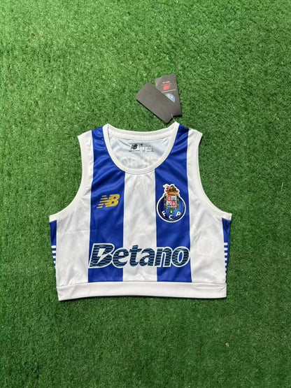 TOP FEMENINO PRINCIPAL azul y blanco 2025/26