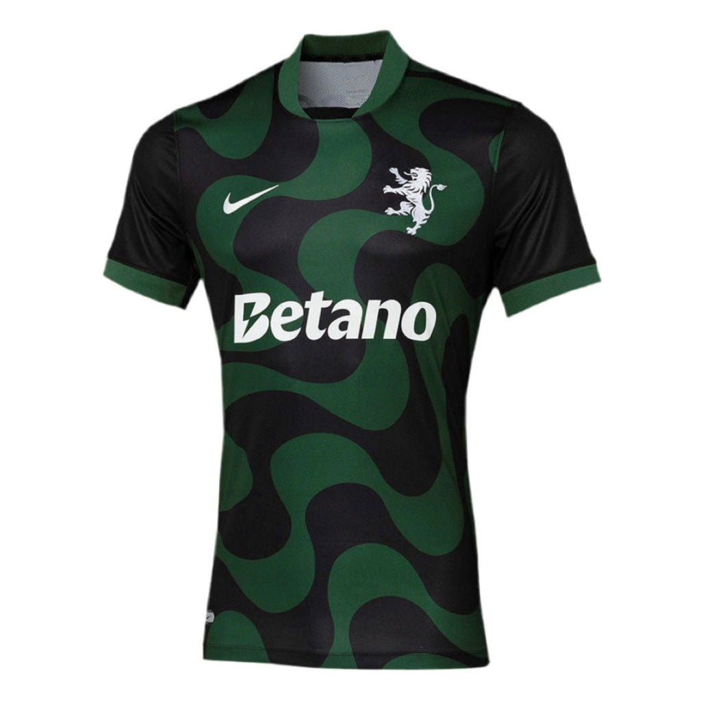 Camiseta alternativa 2025/26 negro y verde