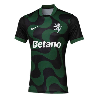 Camiseta alternativa 2025/26 negro y verde