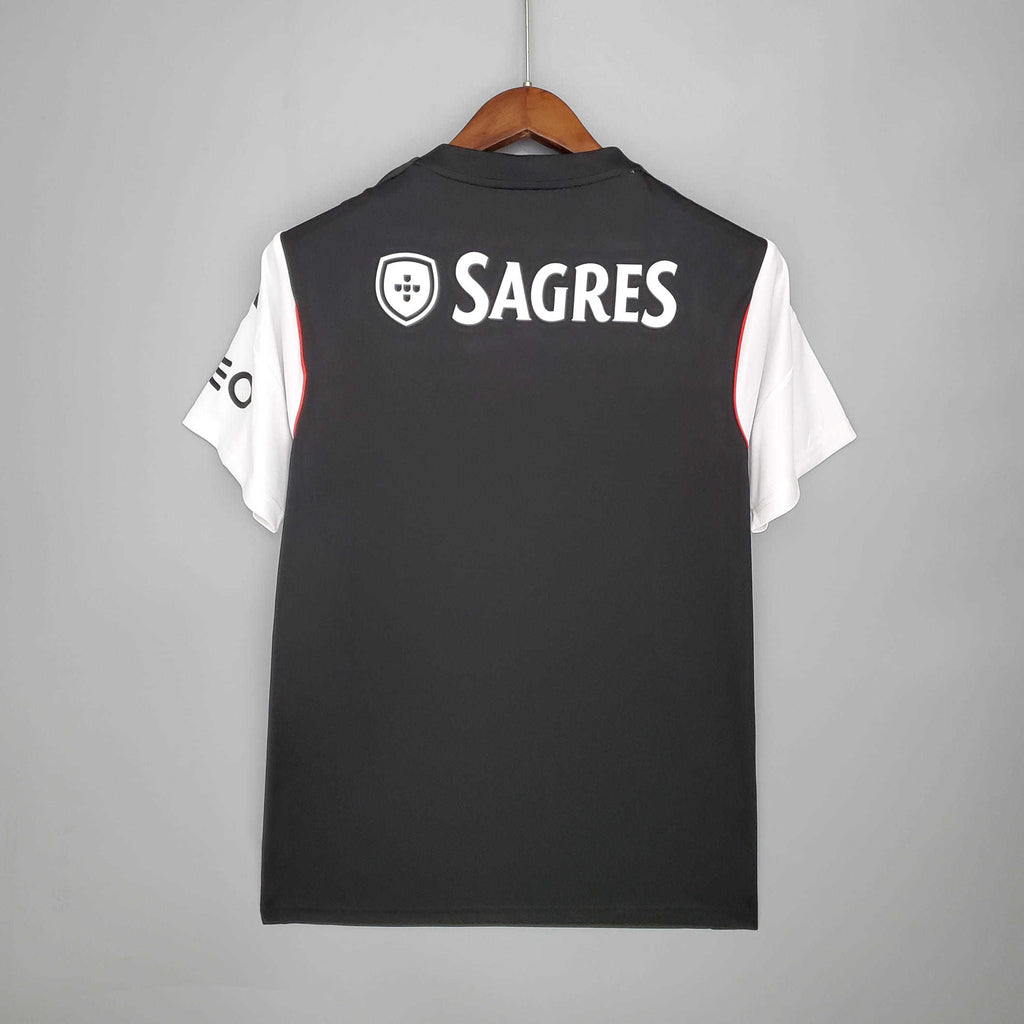 Camiseta retro negra/blanca 2013/14