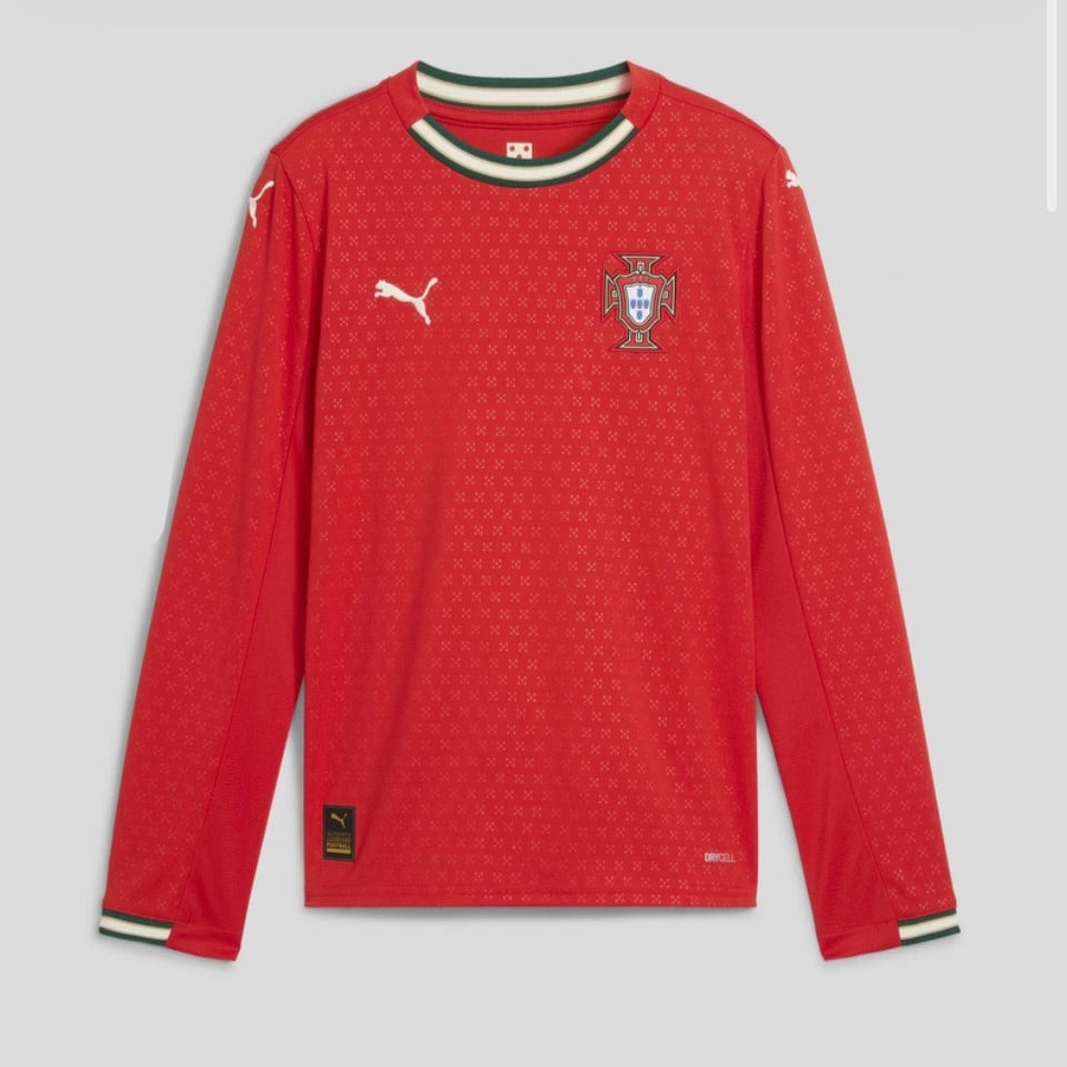 Camiseta Selección Portugal roja principal 2025 - MANGA LARGA