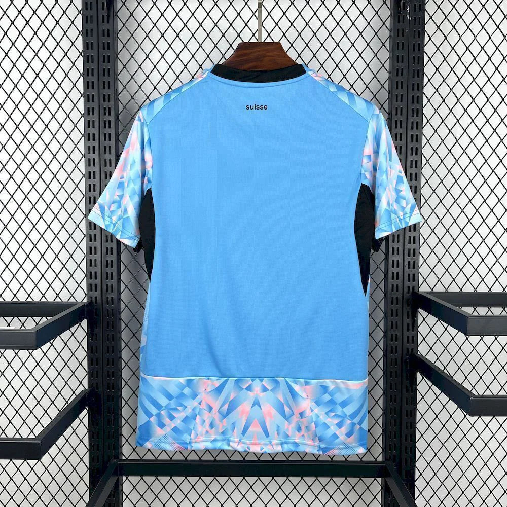 Camiseta Selección de Suiza alternativa azul - Copa del Mundo 2026