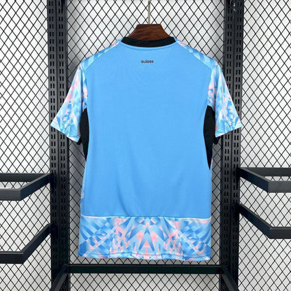Camiseta Selección de Suiza alternativa azul - Copa del Mundo 2026