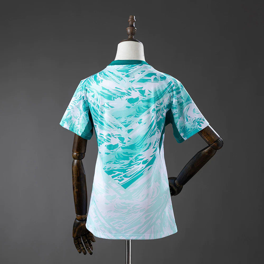 Camiseta Femenina Selección de Portugal azul alternativa COPA DEL MUNDO 2026