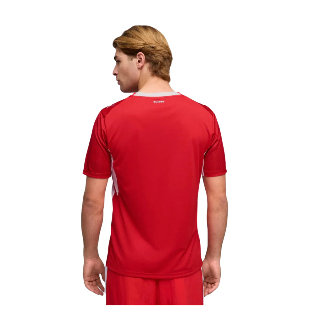 Camiseta Selección de Suiza principal roja - Copa del Mundo 2026