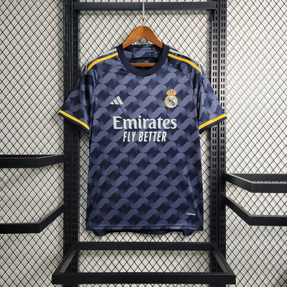 Camiseta Real Madrid negra/gris Away 2023/24