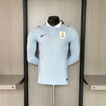 Camiseta Selección de Uruguay MANGA LARGA principal azul PLAYER - Copa del Mundo 2026
