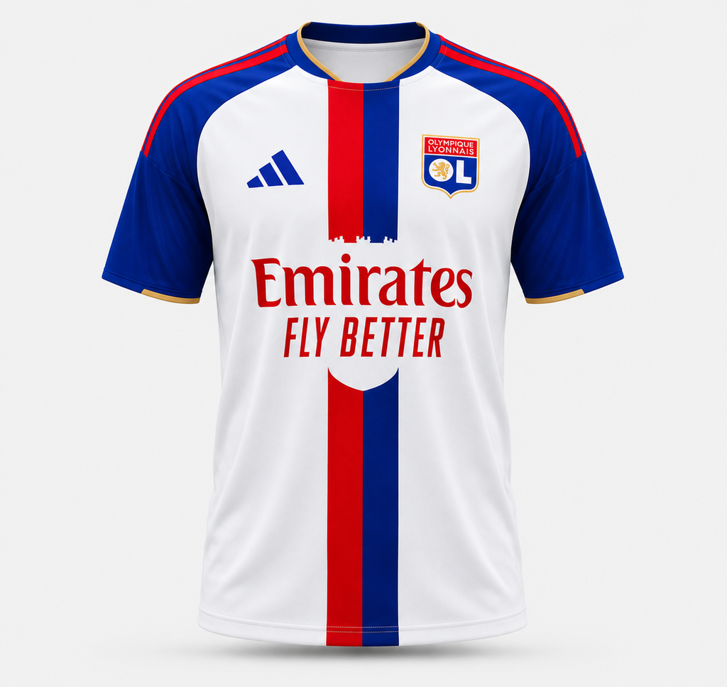 Camiseta LYON - Olympique Lyonnais Local 2026/27 - Lanzamiento