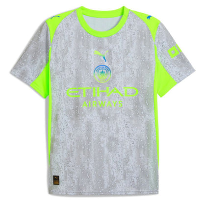 Camiseta Manchester City alternativa gris 2025/26