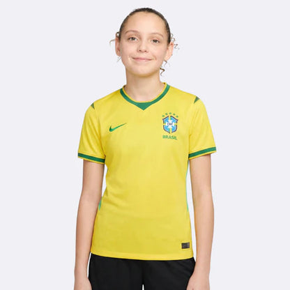 Conjunto Infantil Brasil principal Copa del mundo 2026 - amarilla