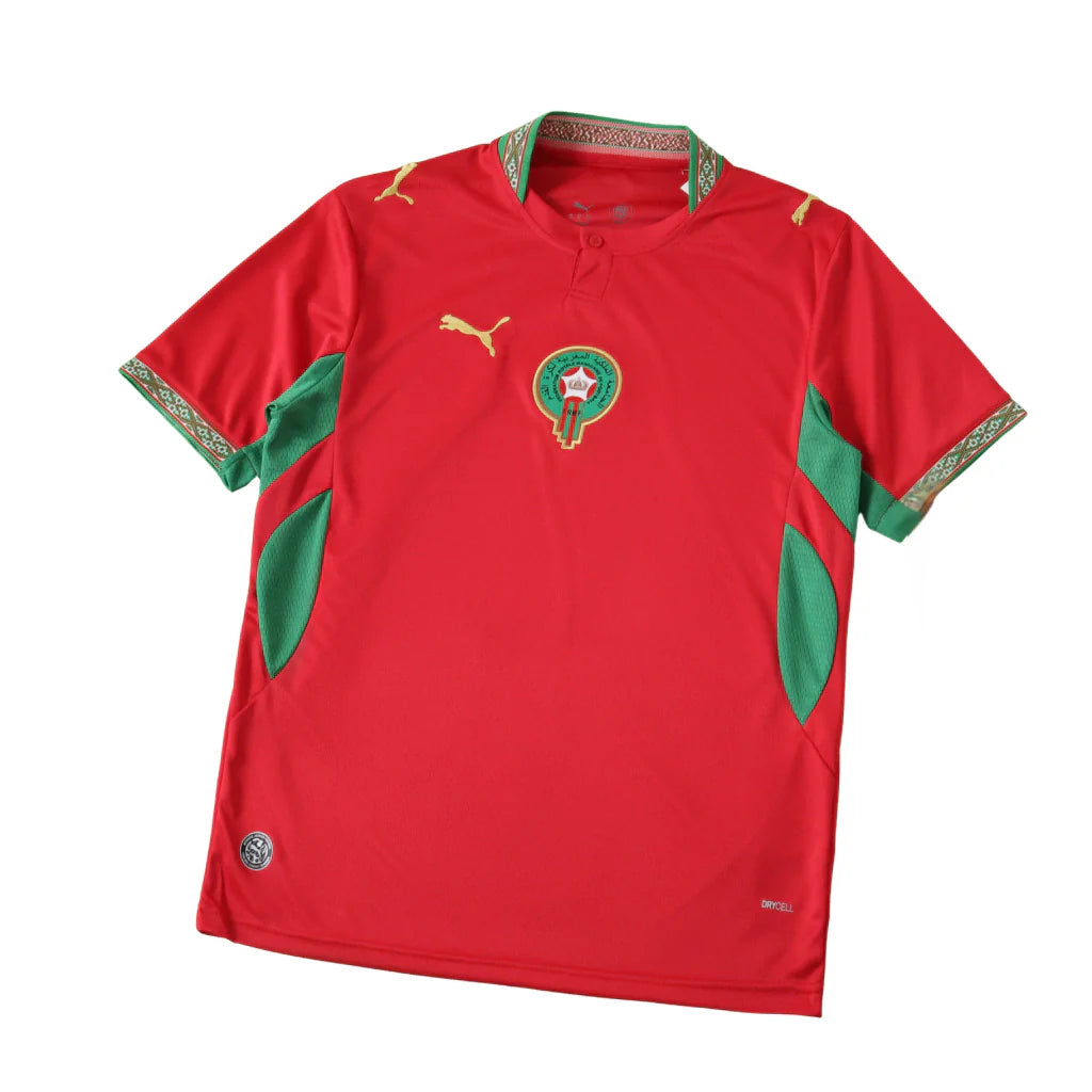 Camiseta Selección de Marruecos principal roja - Copa del Mundo 2026
