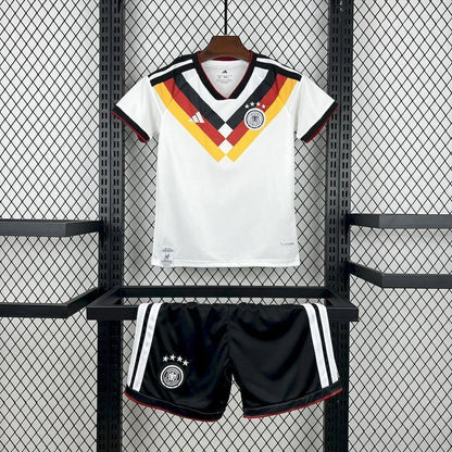 Conjunto infantil Selección Alemania principal blanca COPA DEL MUNDO 2026