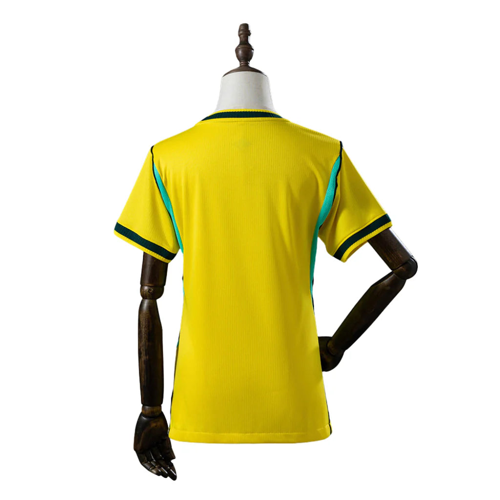 Camiseta Brasil FEMENINA principal Copa del Mundo 2026 - amarilla