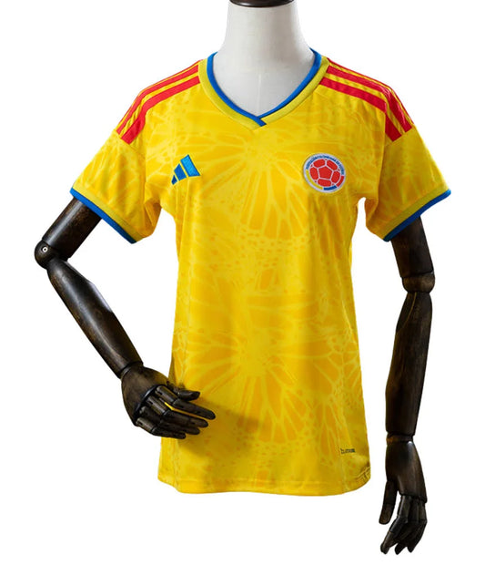 Camiseta Colombia FEMENINA principal Copa del Mundo 2026 - amarilla