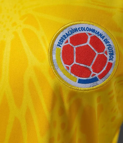 Camiseta Colombia FEMENINA principal Copa del Mundo 2026 - amarilla