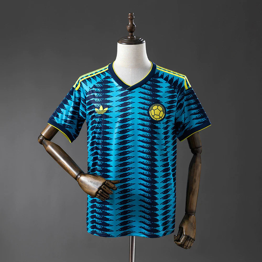 Camiseta Selección de Colombia alternativa azul - Copa del Mundo 2026