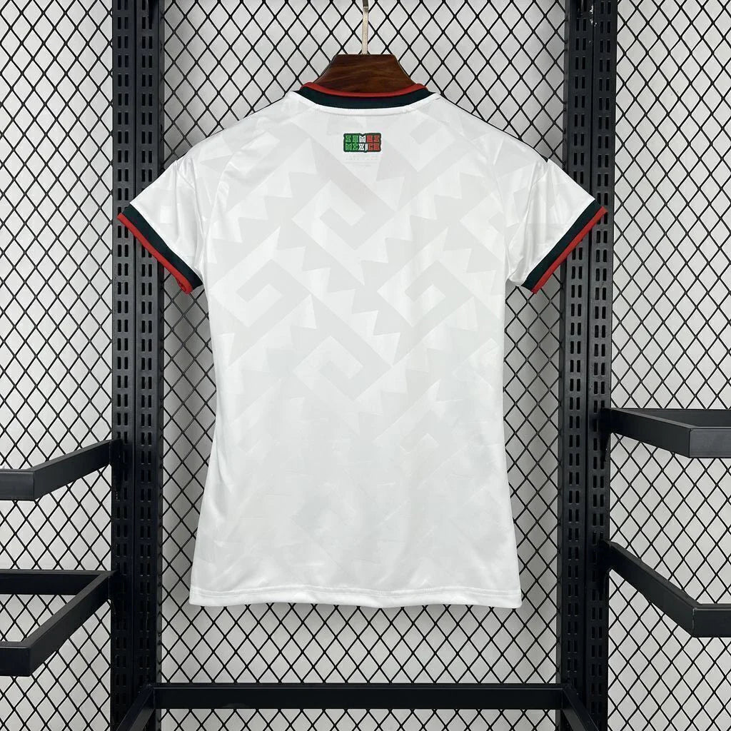 Camiseta México FEMENINA alternativa Copa del Mundo 2026 - blanca