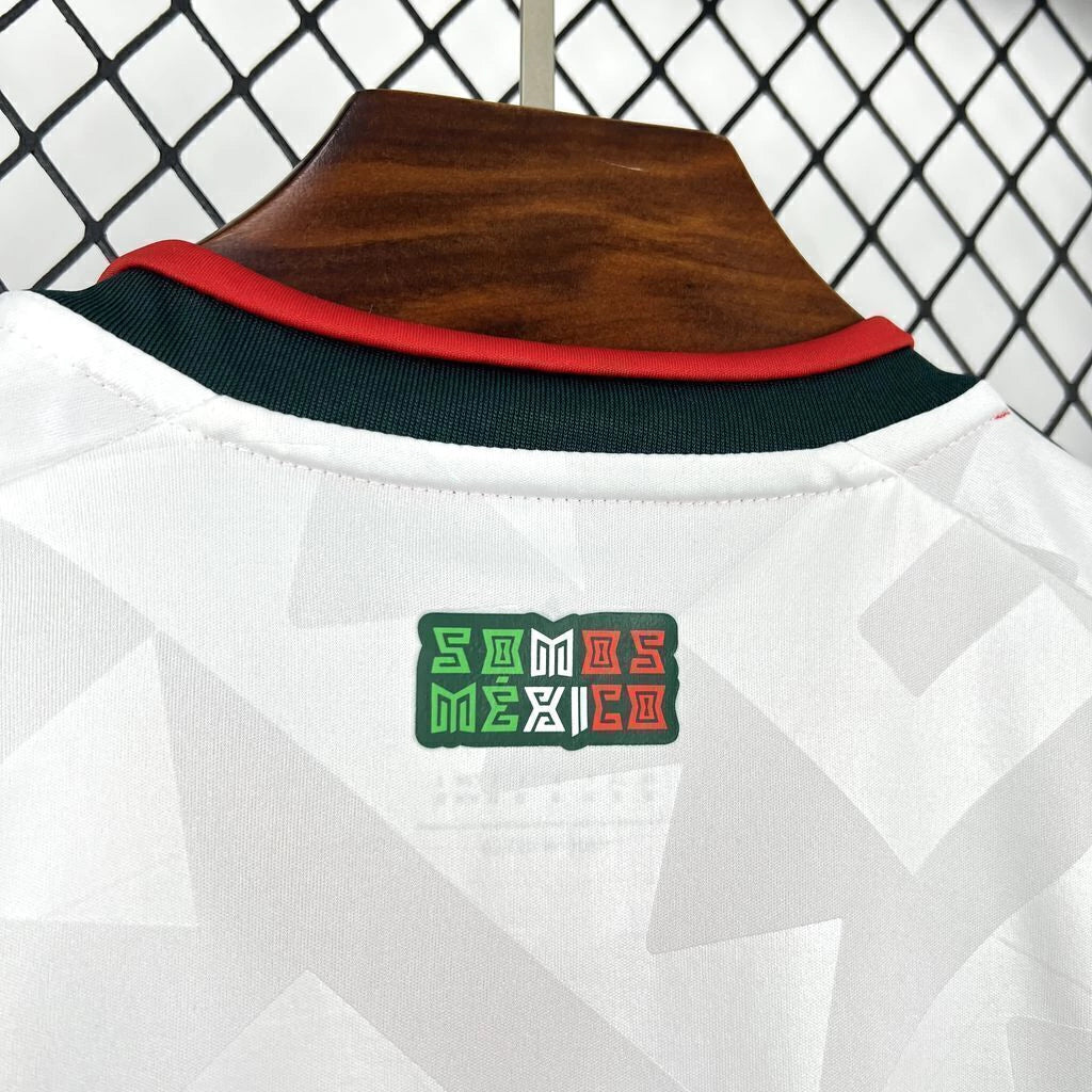 Camiseta México FEMENINA alternativa Copa del Mundo 2026 - blanca