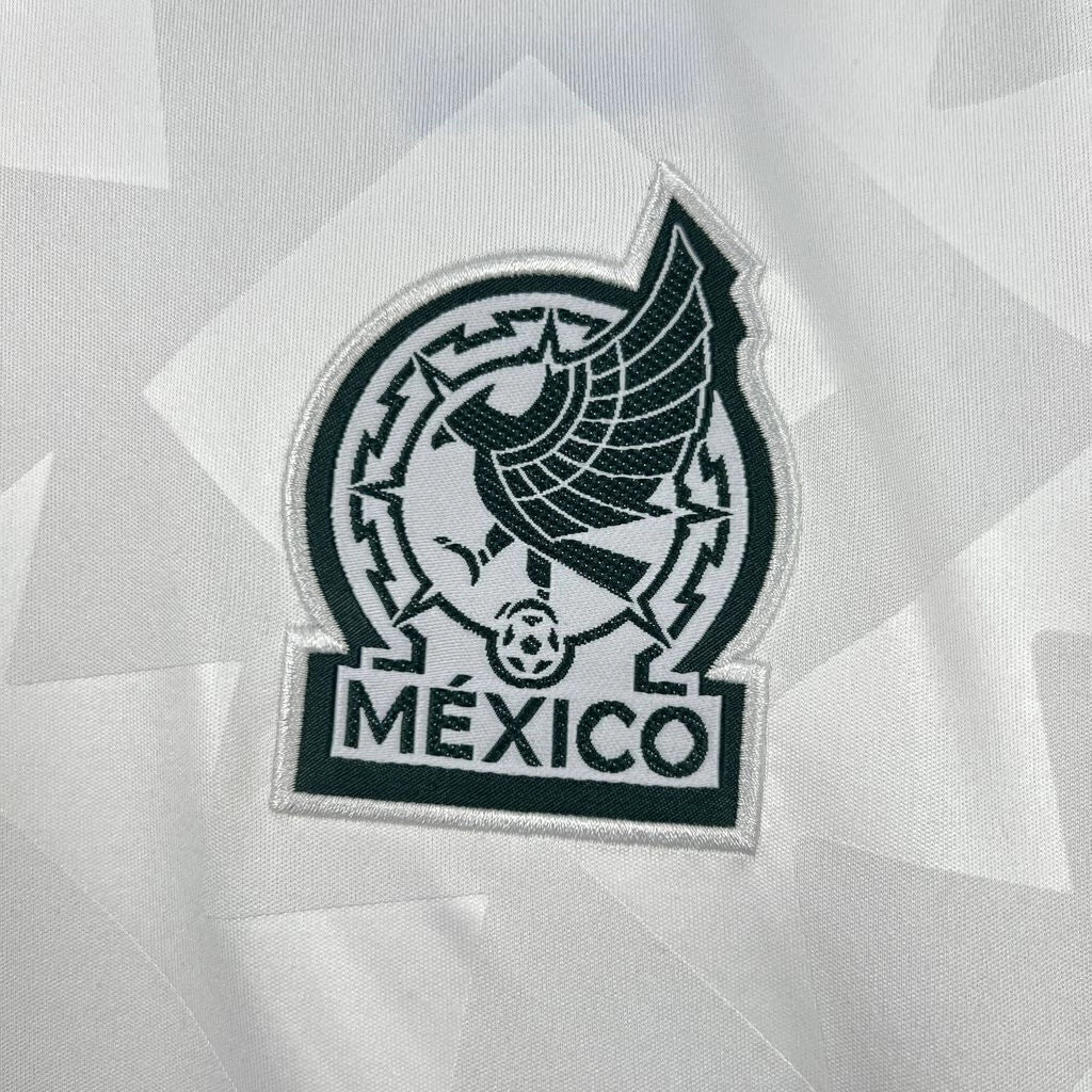 Camiseta México FEMENINA alternativa Copa del Mundo 2026 - blanca