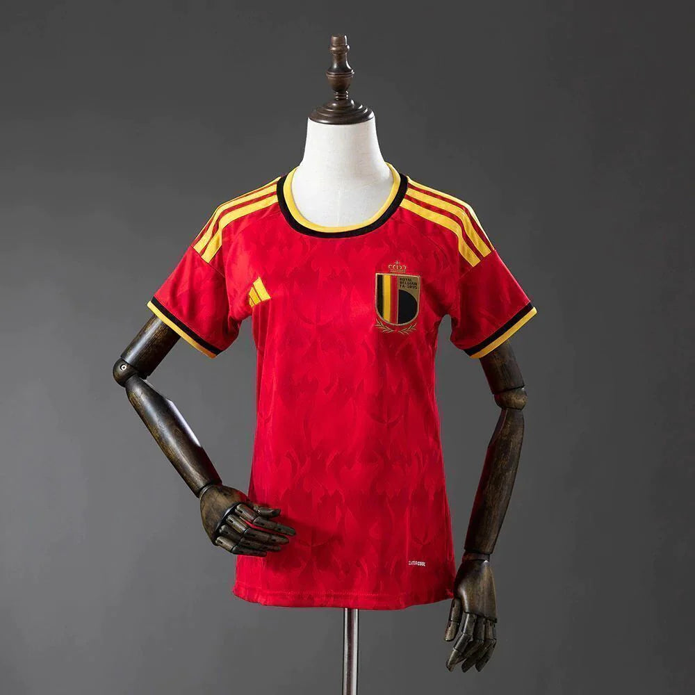 Camiseta Bélgica FEMENINA principal Copa del Mundo 2026 - roja