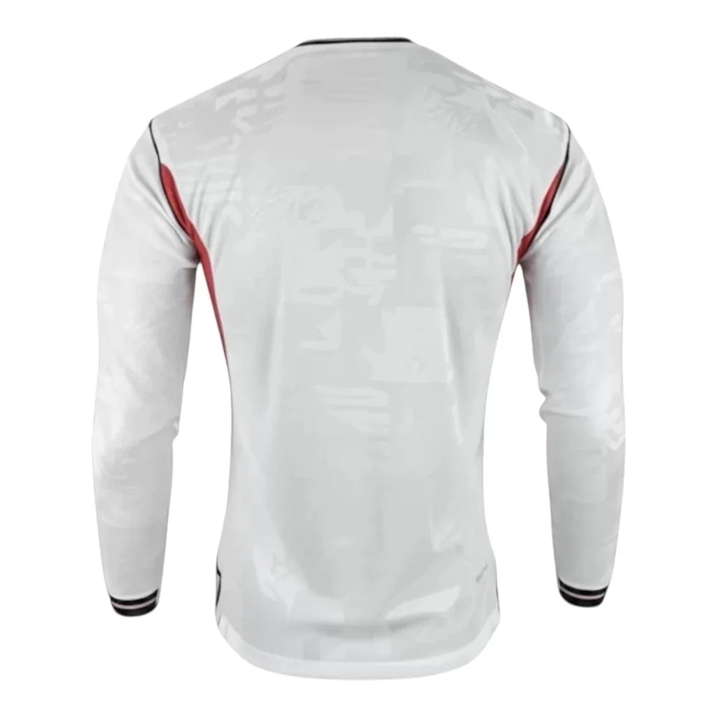 Camiseta Selección de Inglaterra MANGA LARGA principal blanca - Copa del Mundo 2026