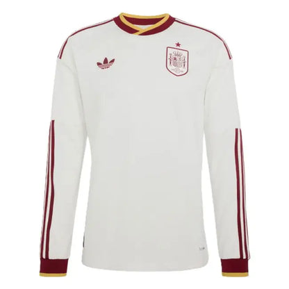 Camiseta Selección de España MANGA LARGA alternativa blanca - Copa del Mundo 2026