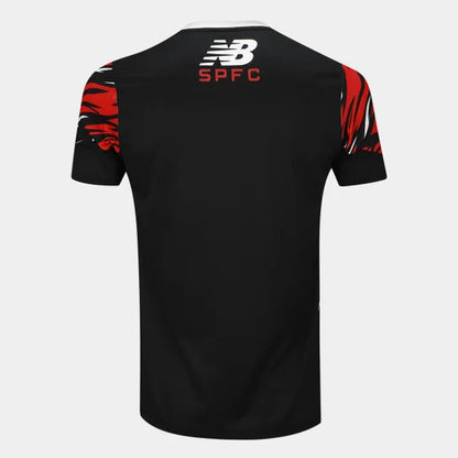 Camiseta São Paulo pré jogo roja/negra  2026/27