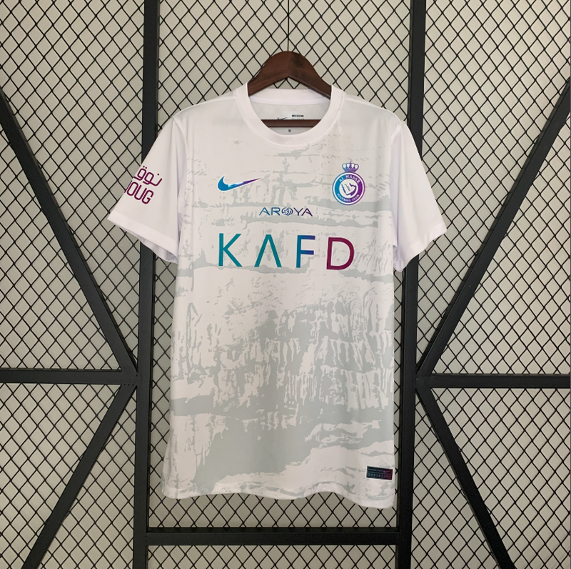 Camiseta Al Nassr blanca third 2023/24