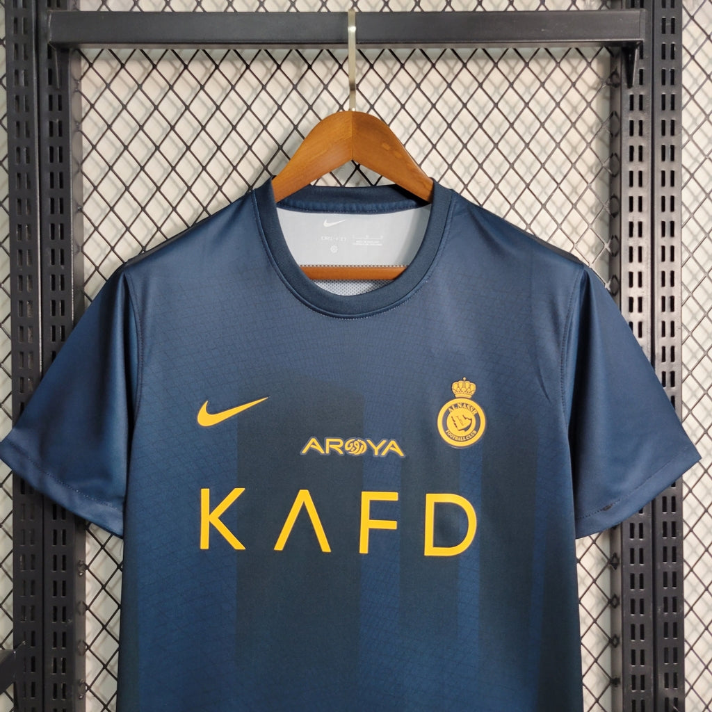 Camiseta Al Nassr azul Away 2023/24