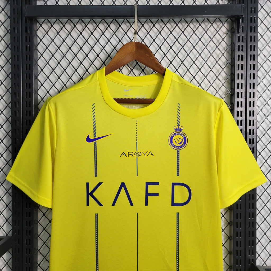 Camiseta Al Nassr amarilla Home 2023/24