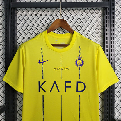 Camiseta Al Nassr amarilla Home 2023/24