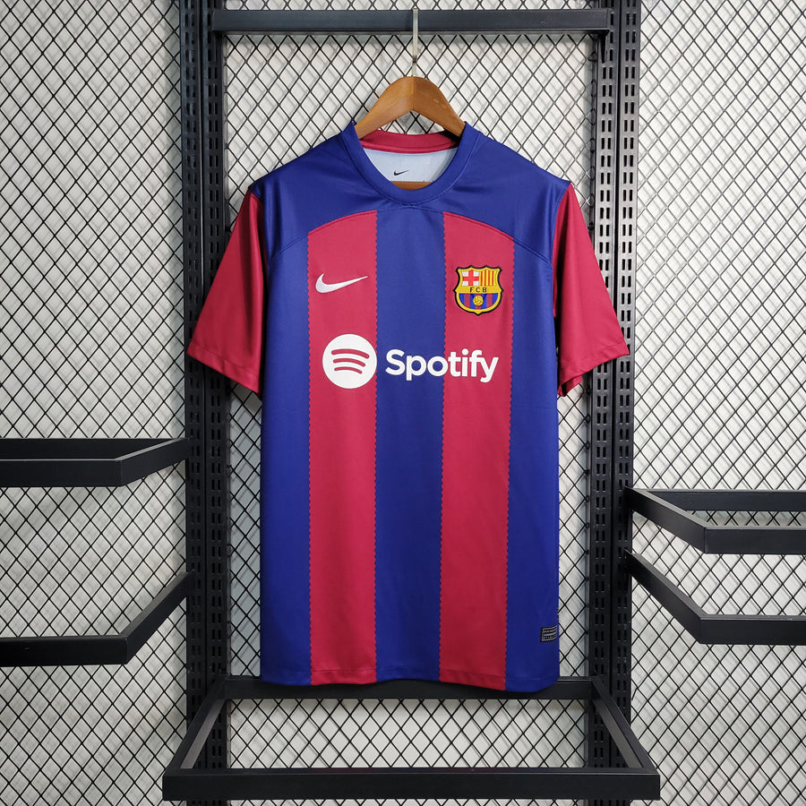Camiseta Barcelona azul/roja Local 2023/24