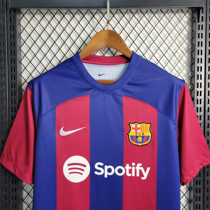 Camiseta Barcelona azul/roja Home 2023/24