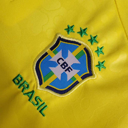 Conjunto infantil Selección Brasileña 2023/24 Home