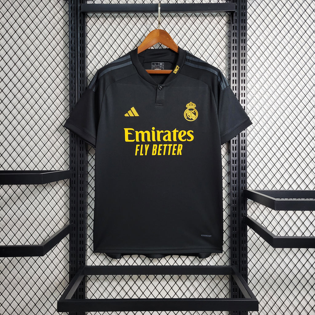 Camiseta Real Madrid Tercera Negra 2023/24