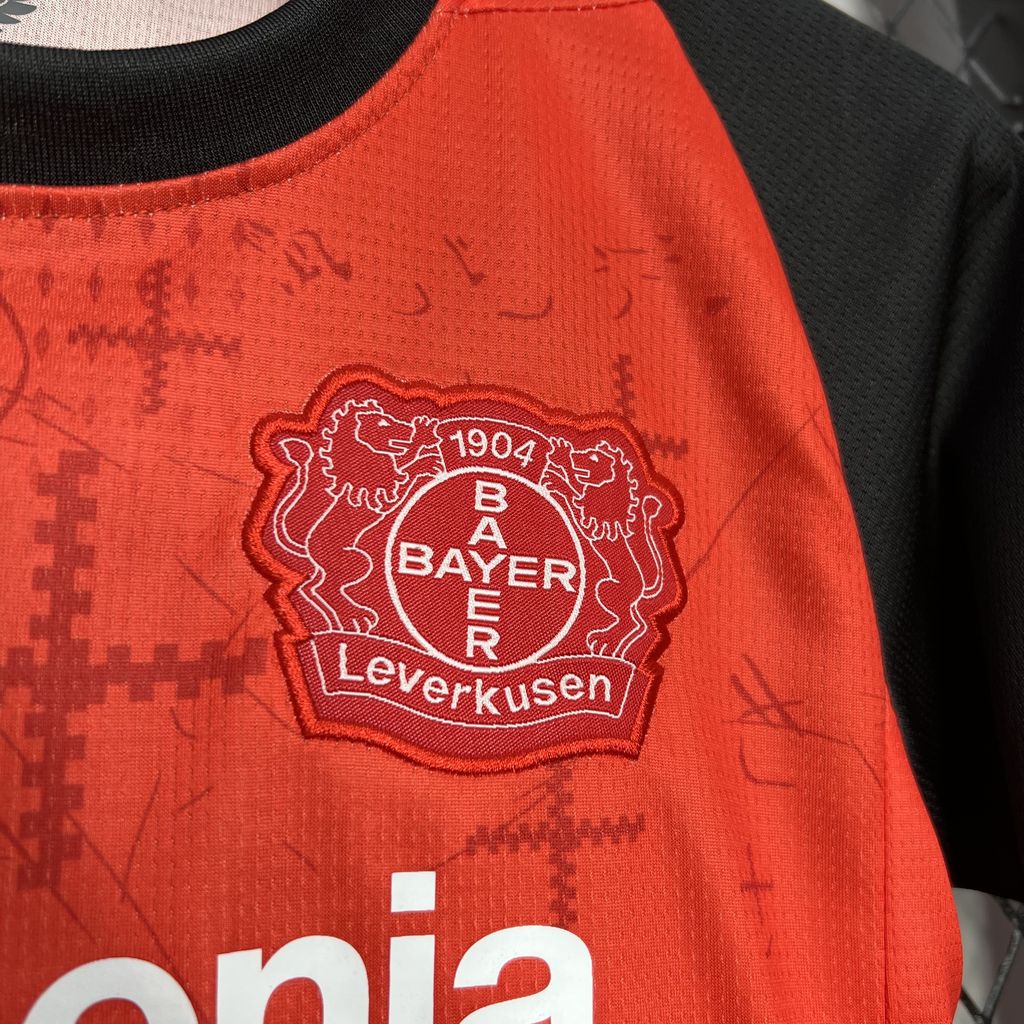Conjunto Infantil Bayer 04 Leverkuse Local 2024/25