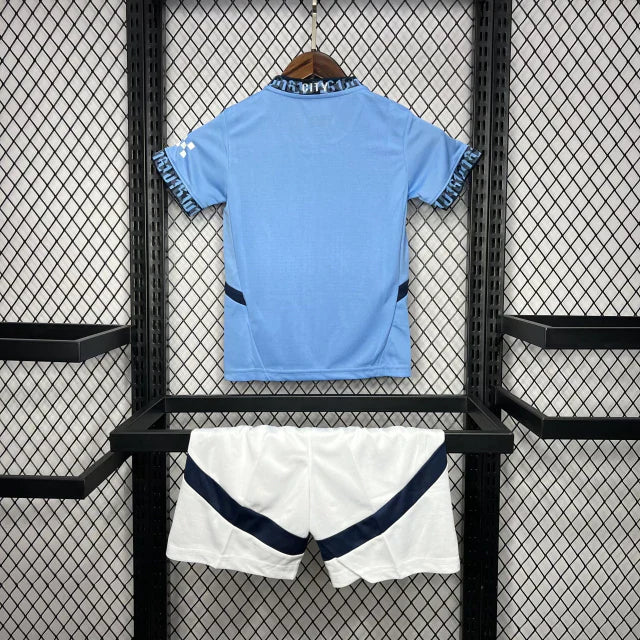 Conjunto Infantil Manchester City Local 2024/25